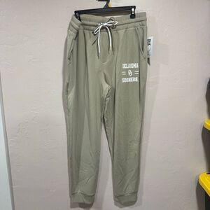 Oklahoma Sooners Tan Lightweight Joggers